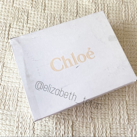 Chloé Rylee Cut-Out Leather Ankle Boot Heel Buckle Open-Toe Black EU 37.5 NIB - Picture 11 of 15